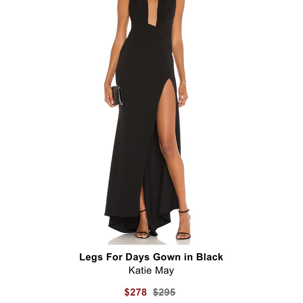 Katie May Black Gown